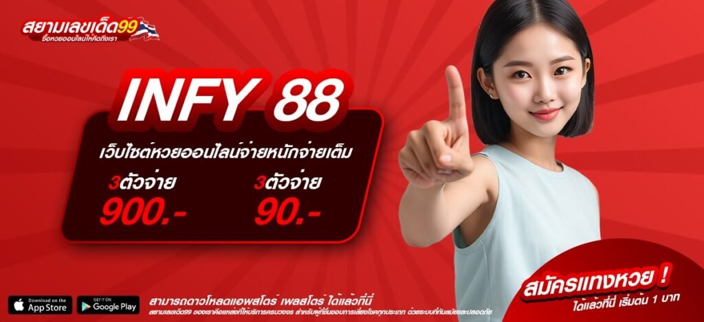 INFY 88 เว็บตรงอันดับ 1 แตกง่าย ทำเงินได้จริง การันตีความปลอดภัย